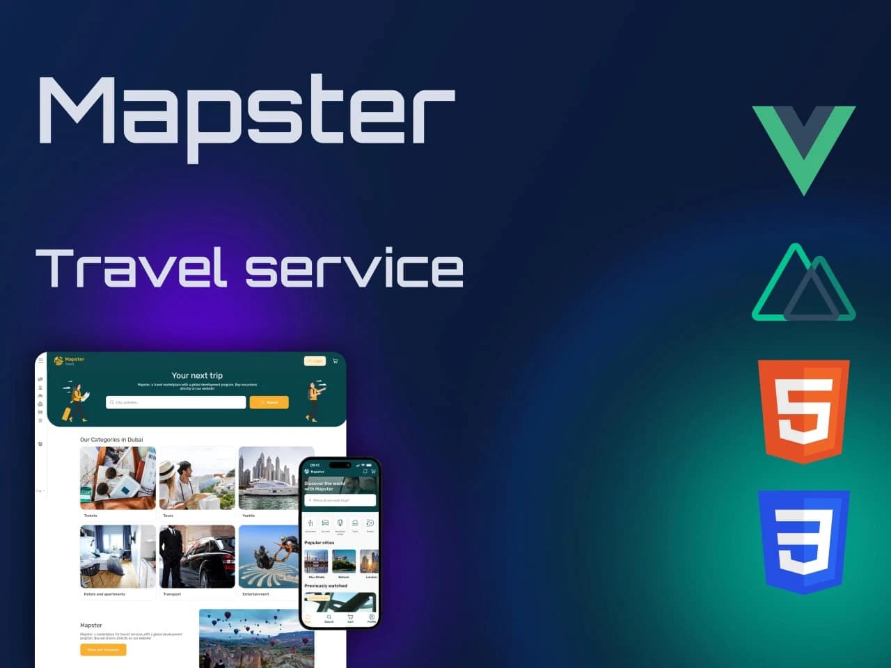 Mapster website